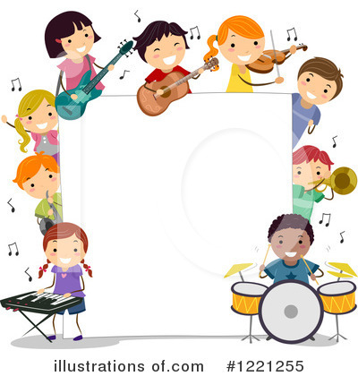 Royalty-Free (RF) Music Clipart Illustration by BNP Design Studio - Stock Sample #1221255