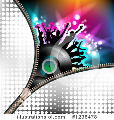 Royalty-Free (RF) Music Clipart Illustration by merlinul - Stock Sample #1236478