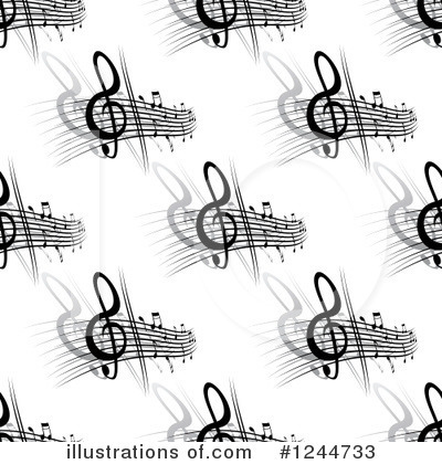 Royalty-Free (RF) Music Clipart Illustration by Vector Tradition SM - Stock Sample #1244733