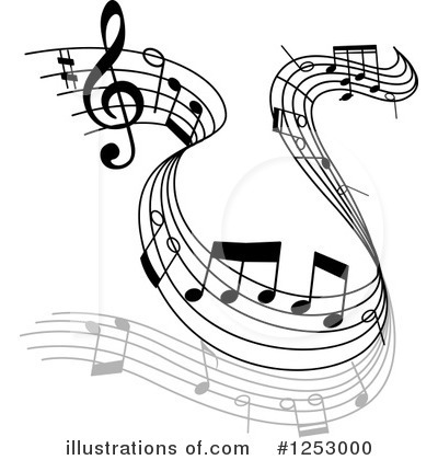 Royalty-Free (RF) Music Clipart Illustration by Vector Tradition SM - Stock Sample #1253000