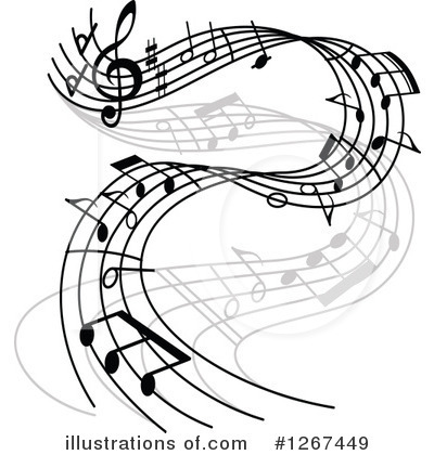 Royalty-Free (RF) Music Clipart Illustration by Vector Tradition SM - Stock Sample #1267449