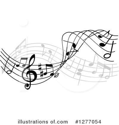 Royalty-Free (RF) Music Clipart Illustration by Vector Tradition SM - Stock Sample #1277054