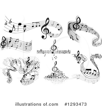 Royalty-Free (RF) Music Clipart Illustration by Vector Tradition SM - Stock Sample #1293473