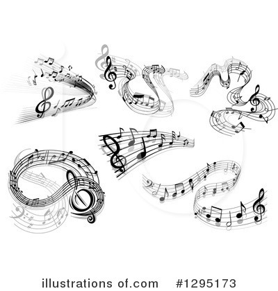 Royalty-Free (RF) Music Clipart Illustration by Vector Tradition SM - Stock Sample #1295173