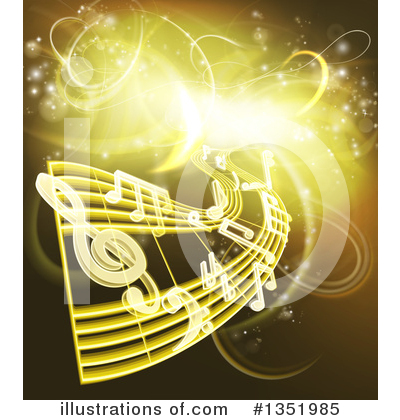 Music Clipart #1351985 by AtStockIllustration