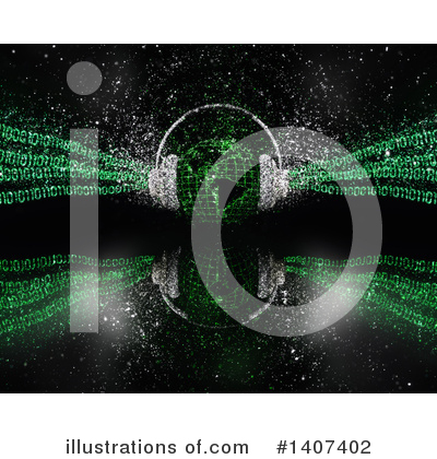 Binary Code Clipart #1407402 by KJ Pargeter