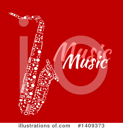 Saxophone Clipart #1409373 by Vector Tradition SM