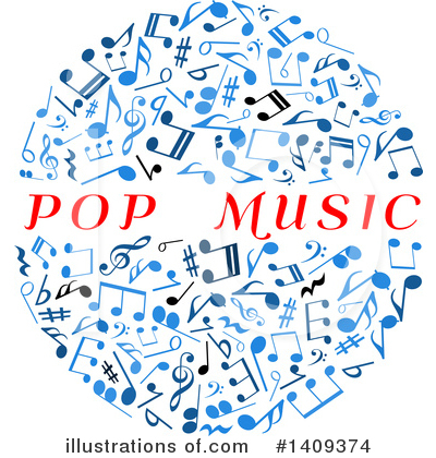 Royalty-Free (RF) Music Clipart Illustration by Vector Tradition SM - Stock Sample #1409374