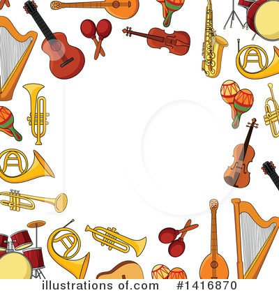 Royalty-Free (RF) Music Clipart Illustration by Vector Tradition SM - Stock Sample #1416870