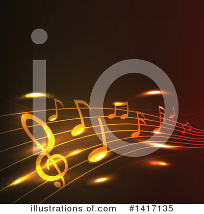 Royalty-Free (RF) Music Clipart Illustration by Vector Tradition SM - Stock Sample #1417135