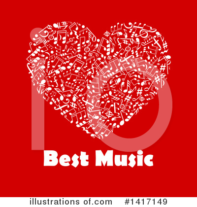 Royalty-Free (RF) Music Clipart Illustration by Vector Tradition SM - Stock Sample #1417149