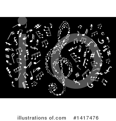 Royalty-Free (RF) Music Clipart Illustration by Vector Tradition SM - Stock Sample #1417476