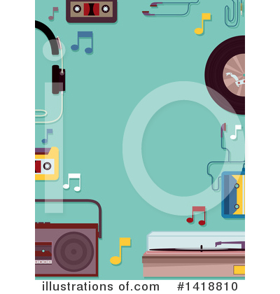 Royalty-Free (RF) Music Clipart Illustration by BNP Design Studio - Stock Sample #1418810