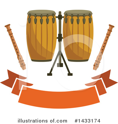 Royalty-Free (RF) Music Clipart Illustration by Vector Tradition SM - Stock Sample #1433174
