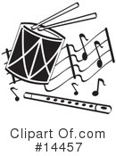 Music Clipart #14457 by Andy Nortnik