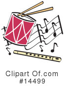 Music Clipart #14499 by Andy Nortnik