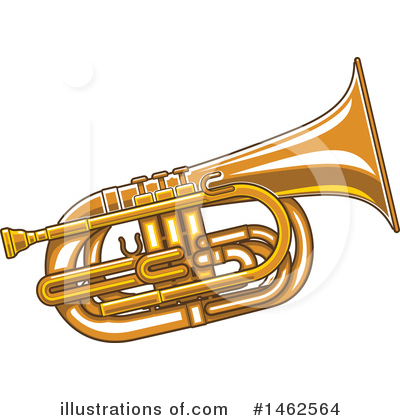 Tuba Clipart #1462564 by Vector Tradition SM