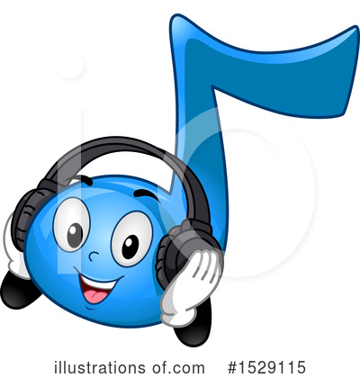 Music Note Clipart #1529115 by BNP Design Studio