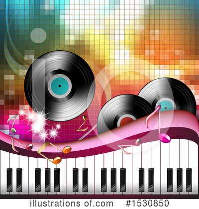 Royalty-Free (RF) Music Clipart Illustration by merlinul - Stock Sample #1530850
