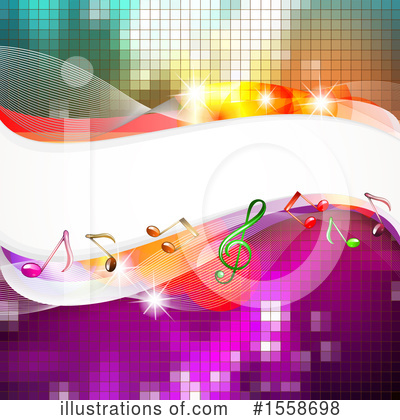 Royalty-Free (RF) Music Clipart Illustration by merlinul - Stock Sample #1558698