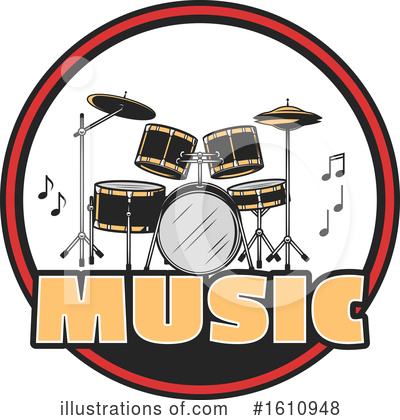 Royalty-Free (RF) Music Clipart Illustration by Vector Tradition SM - Stock Sample #1610948
