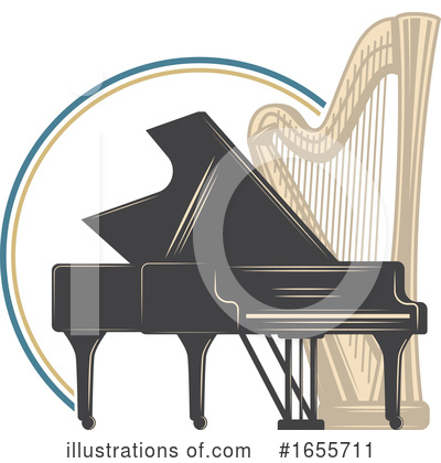 Royalty-Free (RF) Music Clipart Illustration by Vector Tradition SM - Stock Sample #1655711