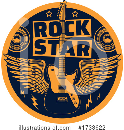 Rock Star Clipart #1733622 by Vector Tradition SM