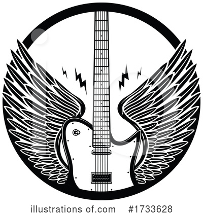 Rock N Roll Clipart #1733628 by Vector Tradition SM