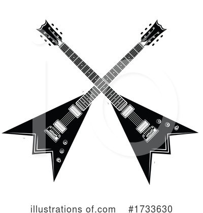 Guitar Clipart #1733630 by Vector Tradition SM