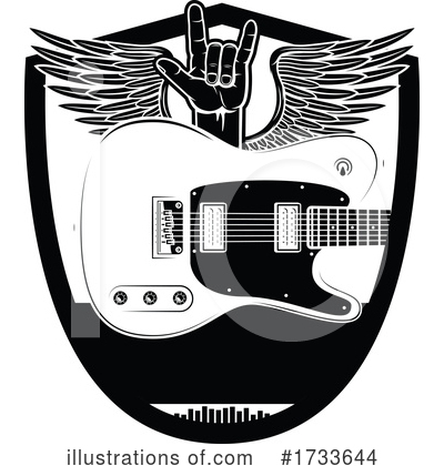 Rock Music Clipart #1733644 by Vector Tradition SM