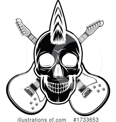 Rock Music Clipart #1733653 by Vector Tradition SM