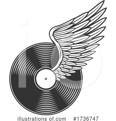 Vinyl Record Clipart #1736747 by Vector Tradition SM