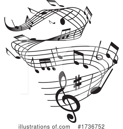 Royalty-Free (RF) Music Clipart Illustration by Vector Tradition SM - Stock Sample #1736752