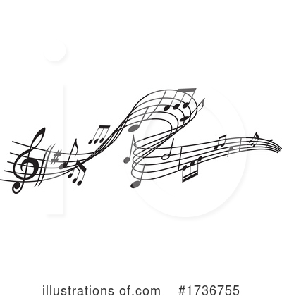 Royalty-Free (RF) Music Clipart Illustration by Vector Tradition SM - Stock Sample #1736755