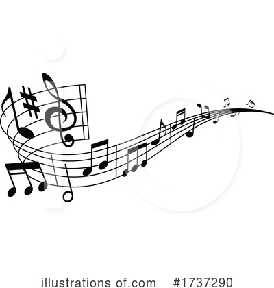 Royalty-Free (RF) Music Clipart Illustration by Vector Tradition SM - Stock Sample #1737290