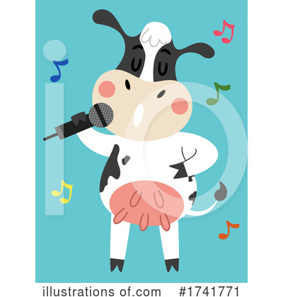 Cow Clipart #1741771 by BNP Design Studio