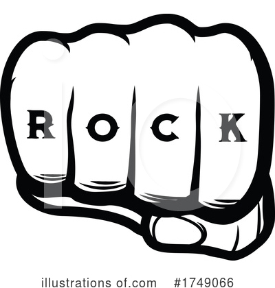 Rock Music Clipart #1749066 by Vector Tradition SM