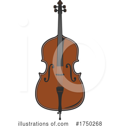 Cello Clipart #1750268 by Vector Tradition SM