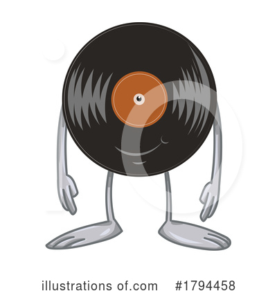 Vinyl Record Clipart #1794458 by Domenico Condello