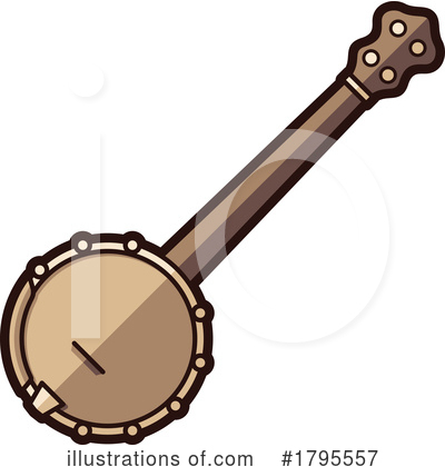 Banjo Clipart #1795557 by Any Vector