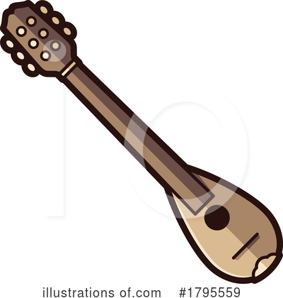 Lute Clipart #1795559 by Any Vector