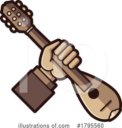 Lute Clipart #1795560 by Any Vector