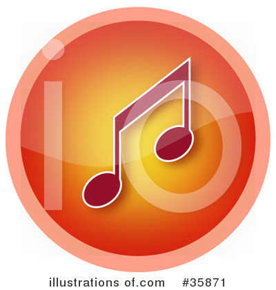 Royalty-Free (RF) Music Clipart Illustration by YUHAIZAN YUNUS - Stock Sample #35871