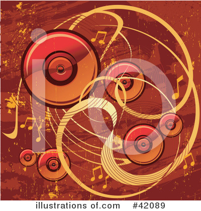 Royalty-Free (RF) Music Clipart Illustration by L2studio - Stock Sample #42089