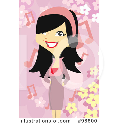 Royalty-Free (RF) Music Clipart Illustration by mayawizard101 - Stock Sample #98600