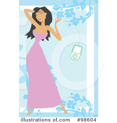 Royalty-Free (RF) Music Clipart Illustration by mayawizard101 - Stock Sample #98604