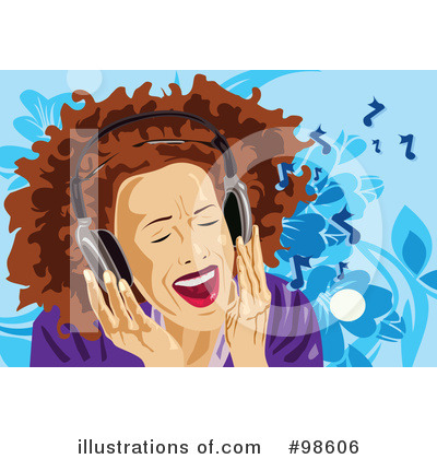 Royalty-Free (RF) Music Clipart Illustration by mayawizard101 - Stock Sample #98606