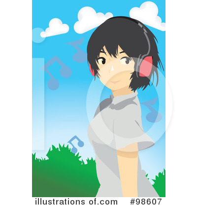 Royalty-Free (RF) Music Clipart Illustration by mayawizard101 - Stock Sample #98607