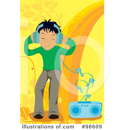 Royalty-Free (RF) Music Clipart Illustration by mayawizard101 - Stock Sample #98609