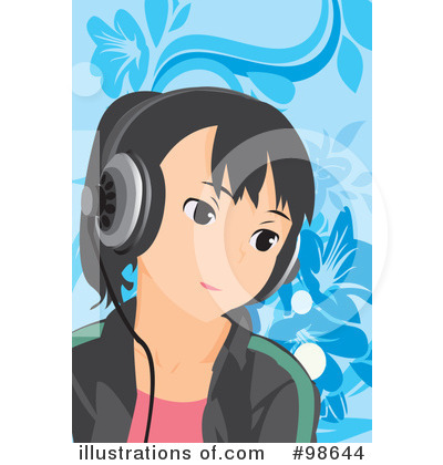 Royalty-Free (RF) Music Clipart Illustration by mayawizard101 - Stock Sample #98644